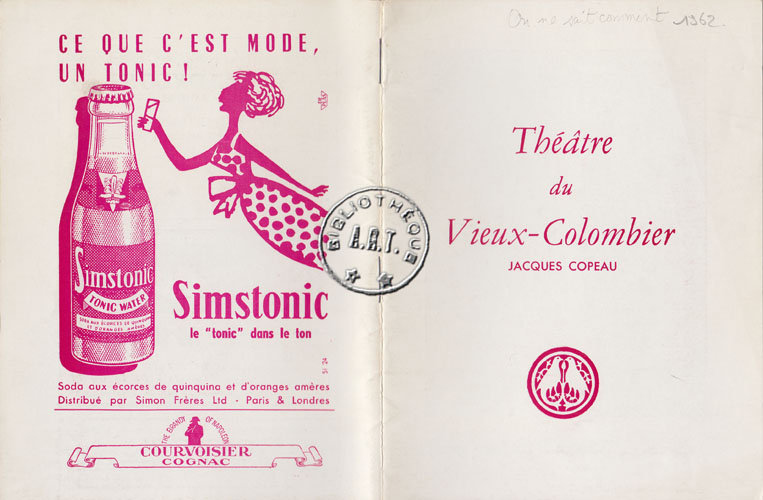 Les programmes de Théatre de l\